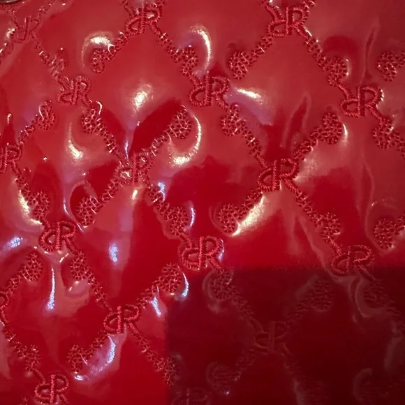 Rioni THE ZOEY TOTE Red Patent Leather Handbag LU-2233M/R - Picture 2 of 15